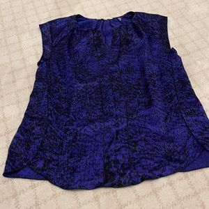 Silk Sleeveless Shirt